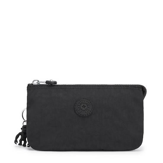 Kipling Creativity Large Divat Pouch Táska Fekete | HU 2079NW